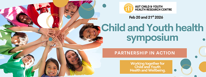 AUT Child and Youth Symposium - Partnership in Action logo